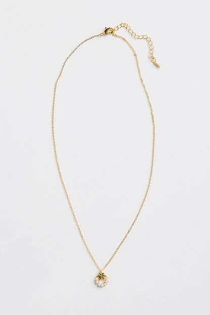 Cove Dainty Wreath Necklace WOMEN'S NECKLACE Cove Accessories 