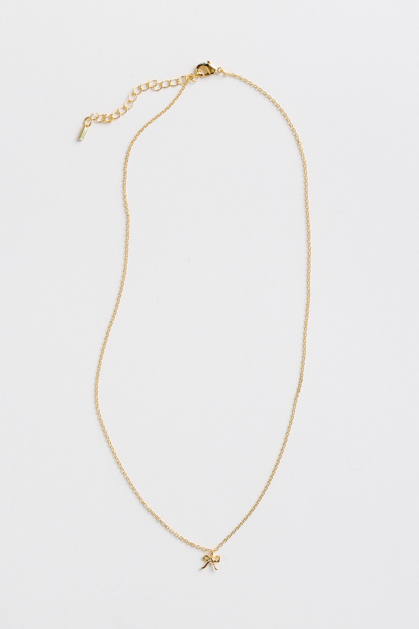 Cove Petite Bow Necklace WOMEN'S NECKLACE Cove Accessories 