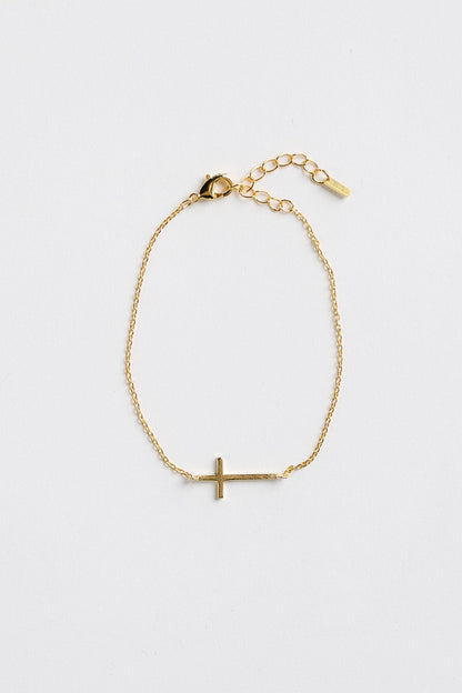 Cove Cross Bracelet WOMEN'S BRACELET Cove Accessories 