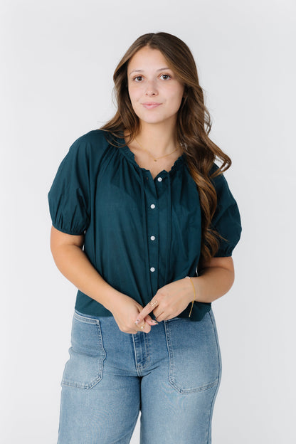 Citrus-Basics Button Down Top WOMEN'S TOP Citrus 