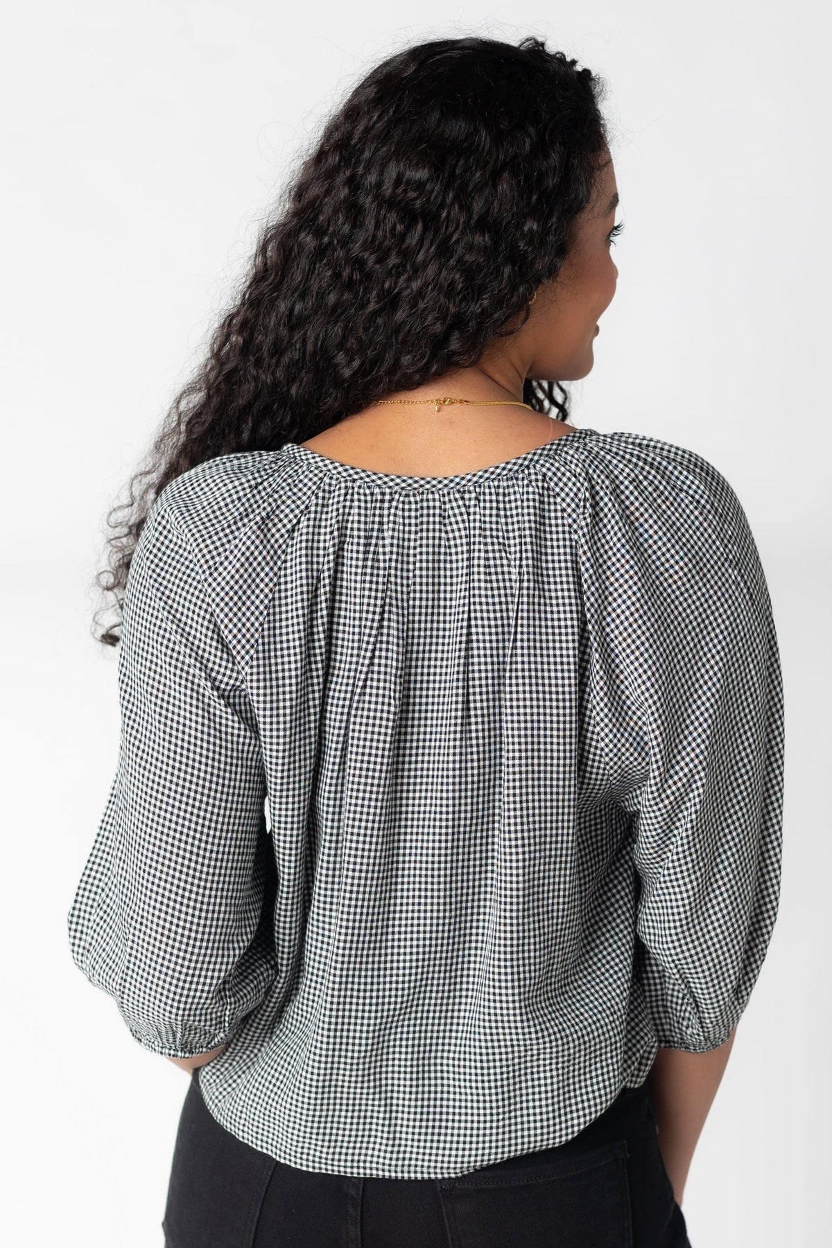 Citrus Southtown Gingham Top WOMEN'S TOP Citrus 