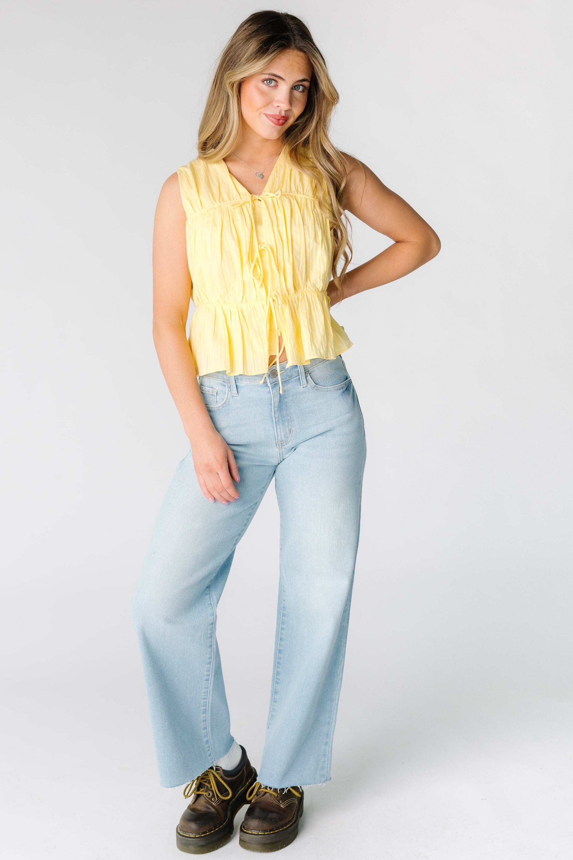 Slim Scissor Cut Denim WOMEN'S DENIM Just Panmaco Inc. Light Denim 24 
