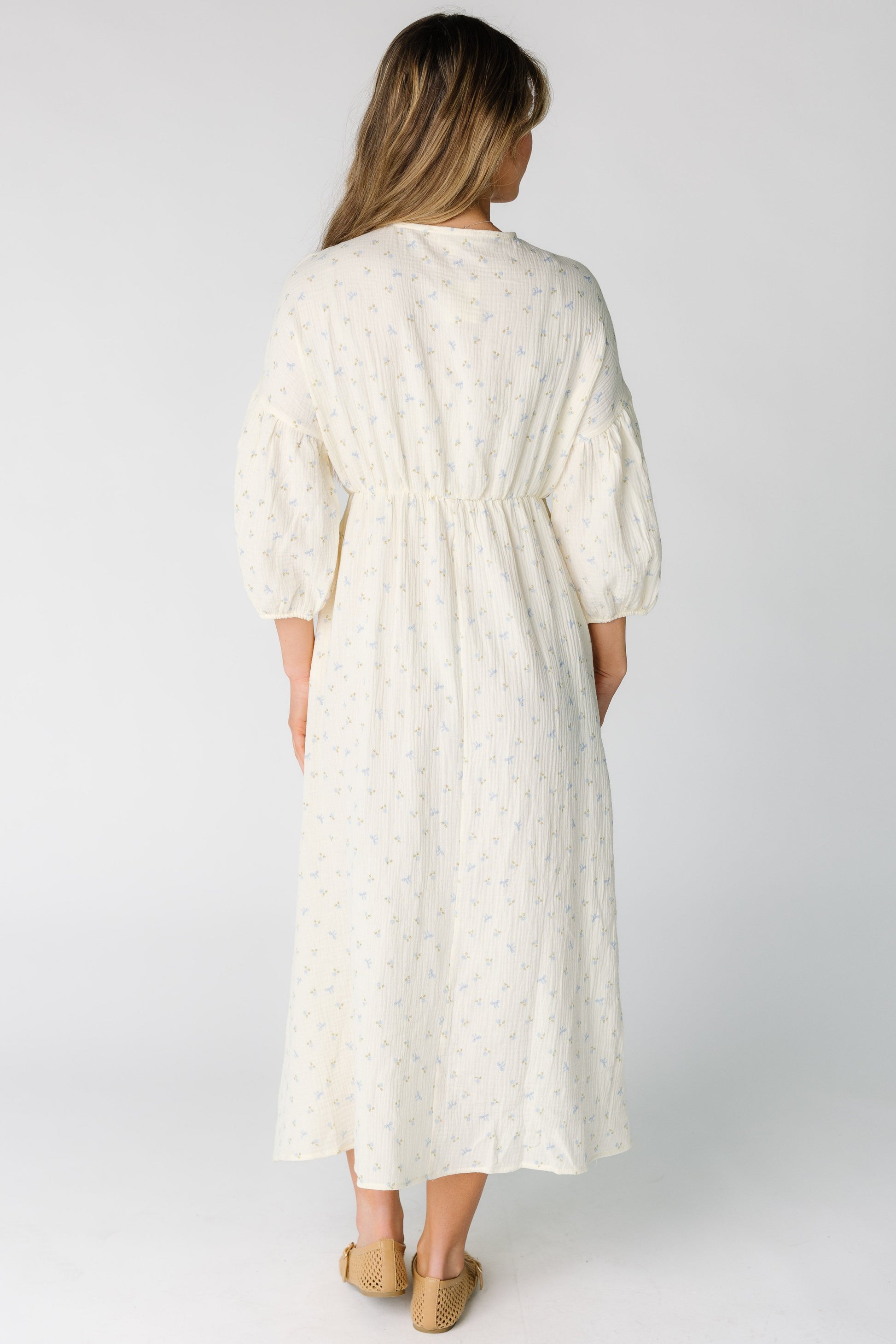 Brass & Roe The Gauze Tie Front Dress Called to Surf Brass & Roe The Gauze Tie Front Dress Called to Surf