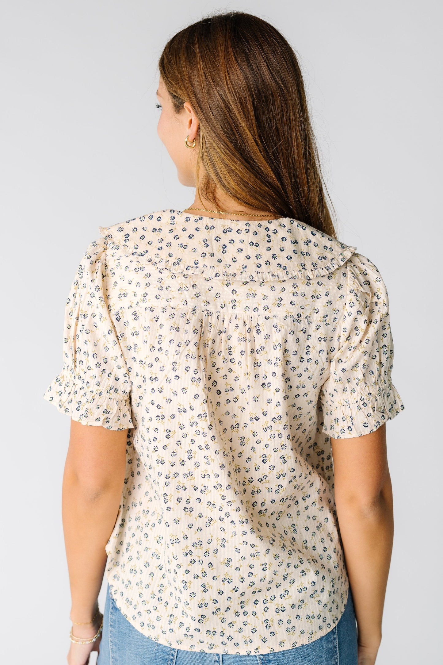 Citrus Ellie Collar Print Blouse WOMEN'S TOP Citrus 