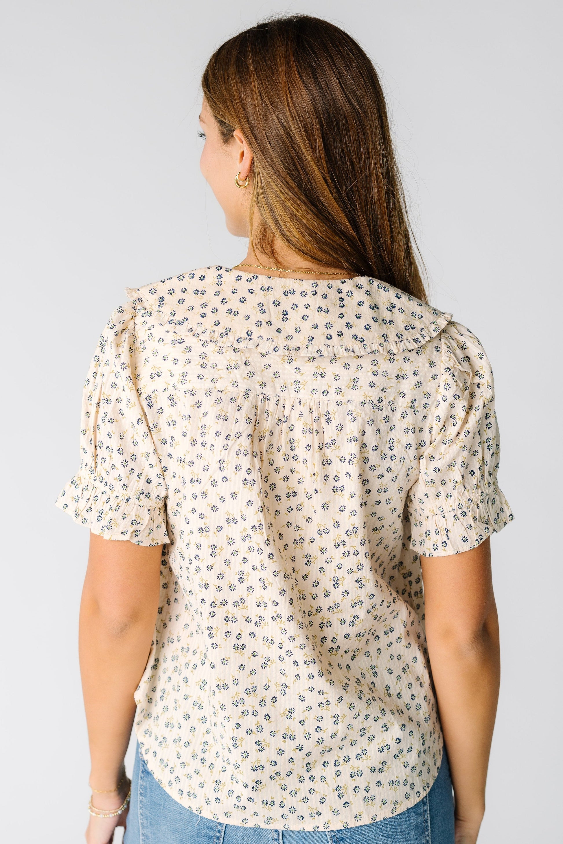 Citrus Ellie Collar Print Blouse WOMEN'S TOP Citrus 