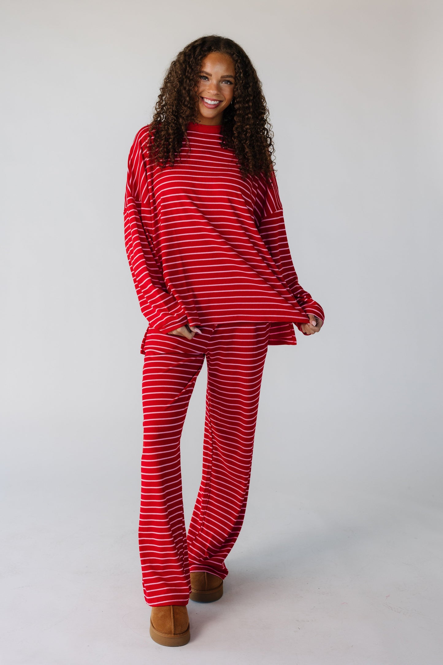 Cutie Everyday Lover Stripe Set Women's Set brass & roe 