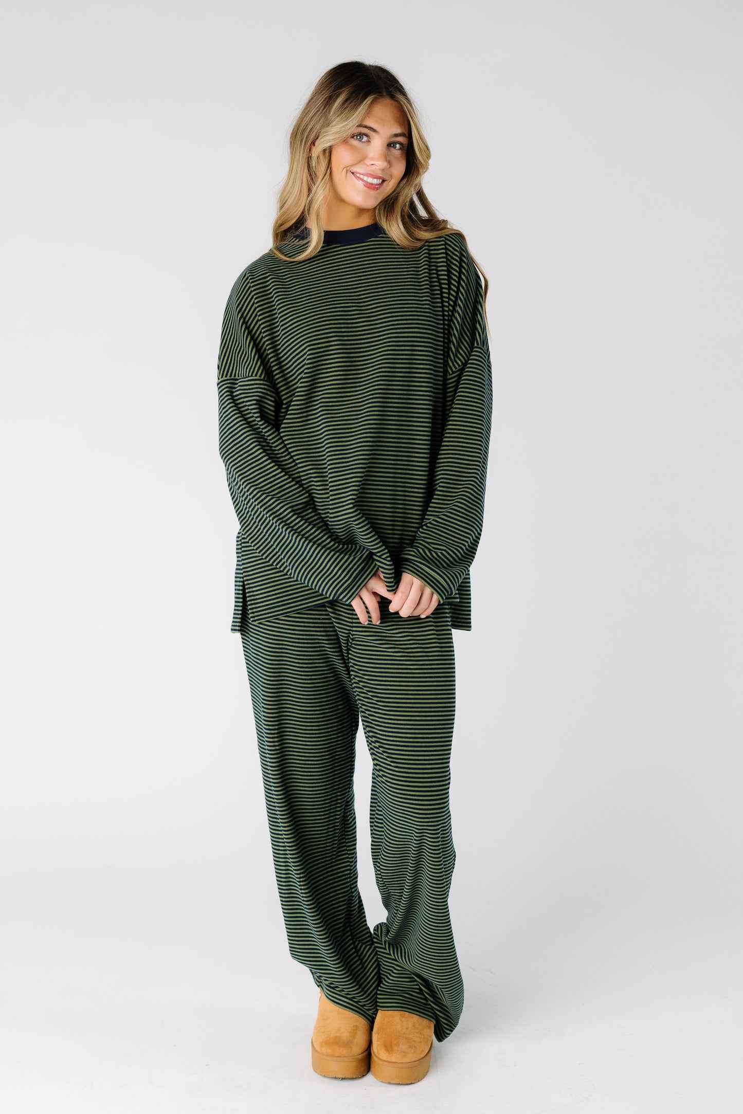 Cutie Everyday Stripe Set Women's Set brass & roe 