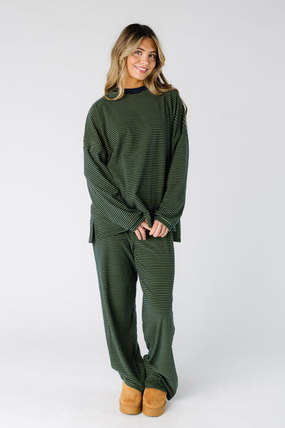 Cutie Everyday Stripe Set Women's Set brass & roe 