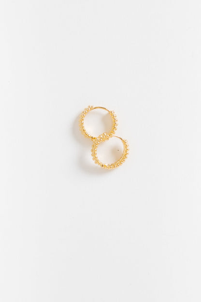 Cove Beaded Hoop Earring WOMEN'S EARINGS Cove 