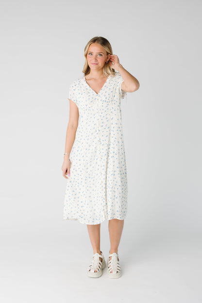 Brass & Roe Haddie Floral Dress WOMEN'S DRESS brass & roe 