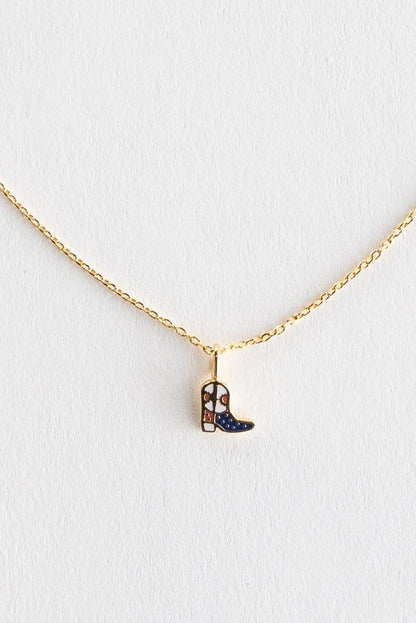 Cove Celebration Boot Necklace WOMEN'S JEWELRY Called to Surf Gold 