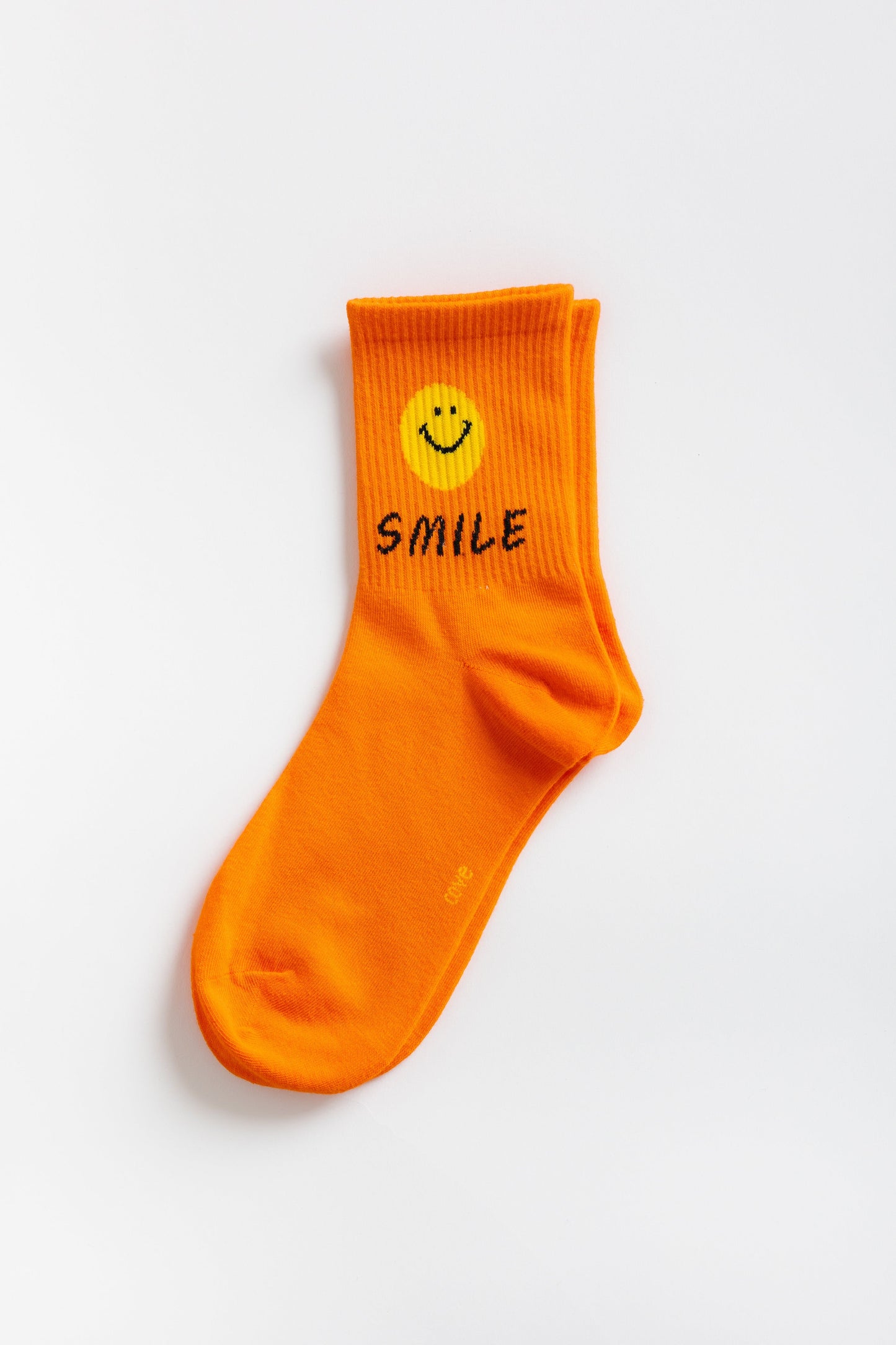 Cove Smile With Me Socks WOMEN'S SOCKS Cove Accessories Orange OS 