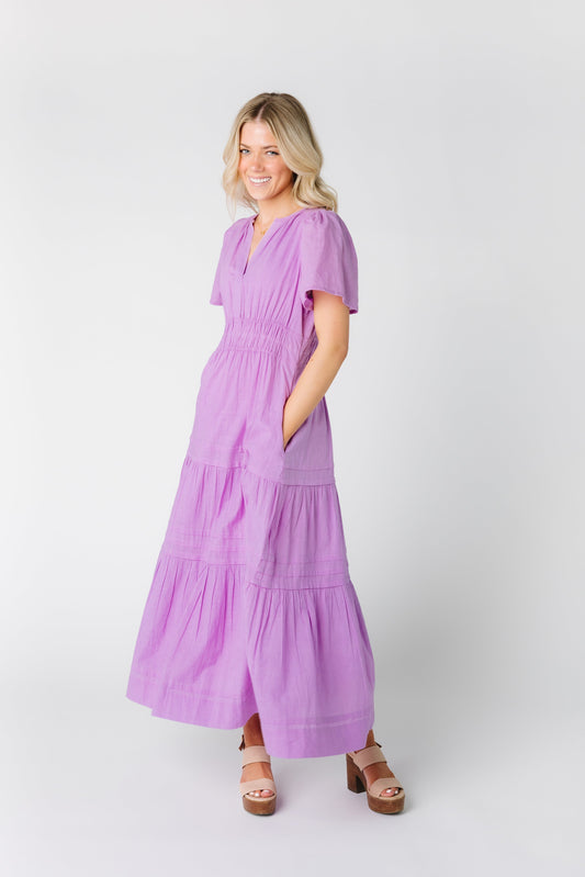 Citrus- Shae Dress Spring WOMEN'S DRESS Citrus Lavender XS 