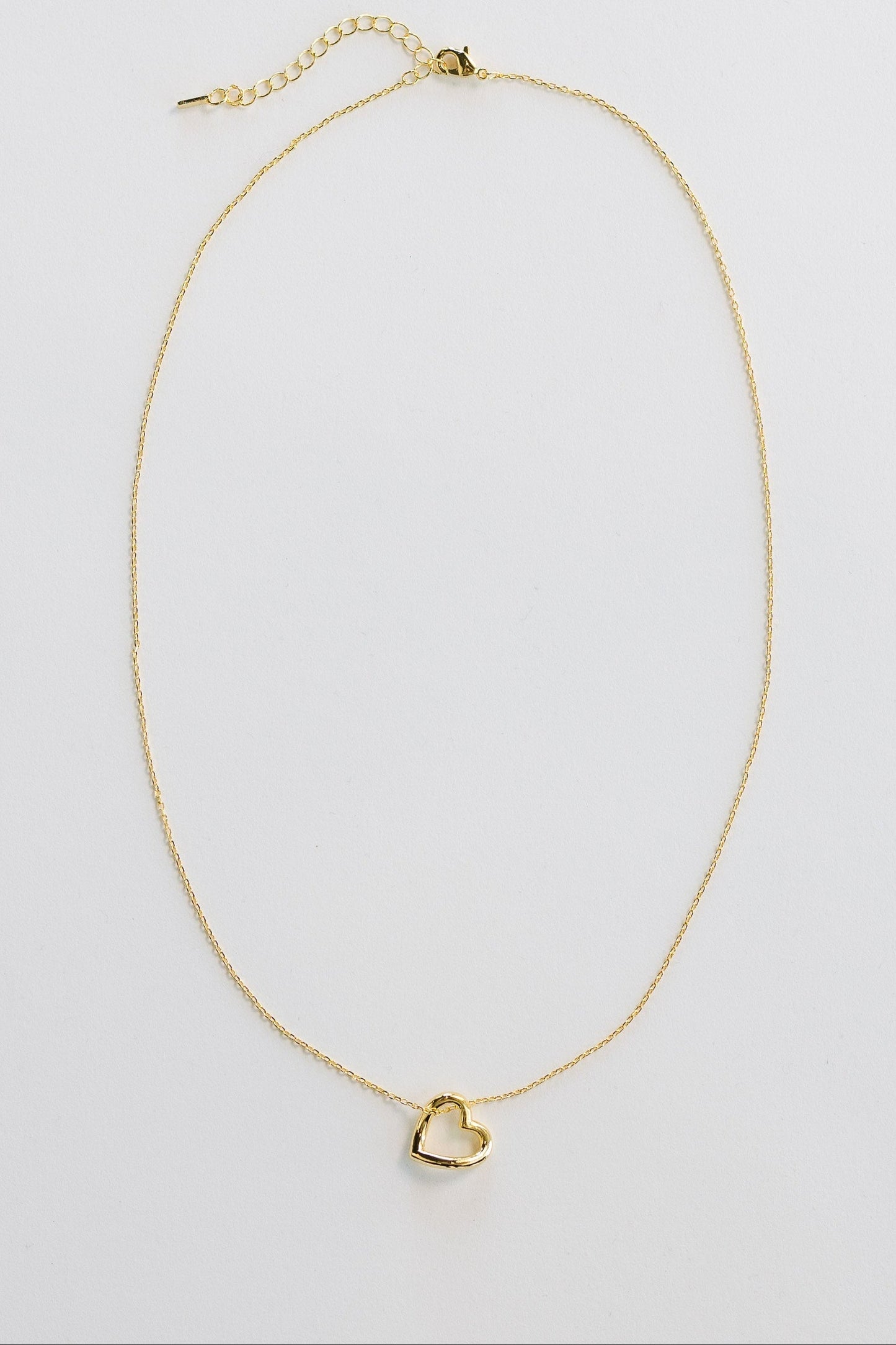 Cove Open Heart Necklace WOMEN'S NECKLACE Cove Accessories 