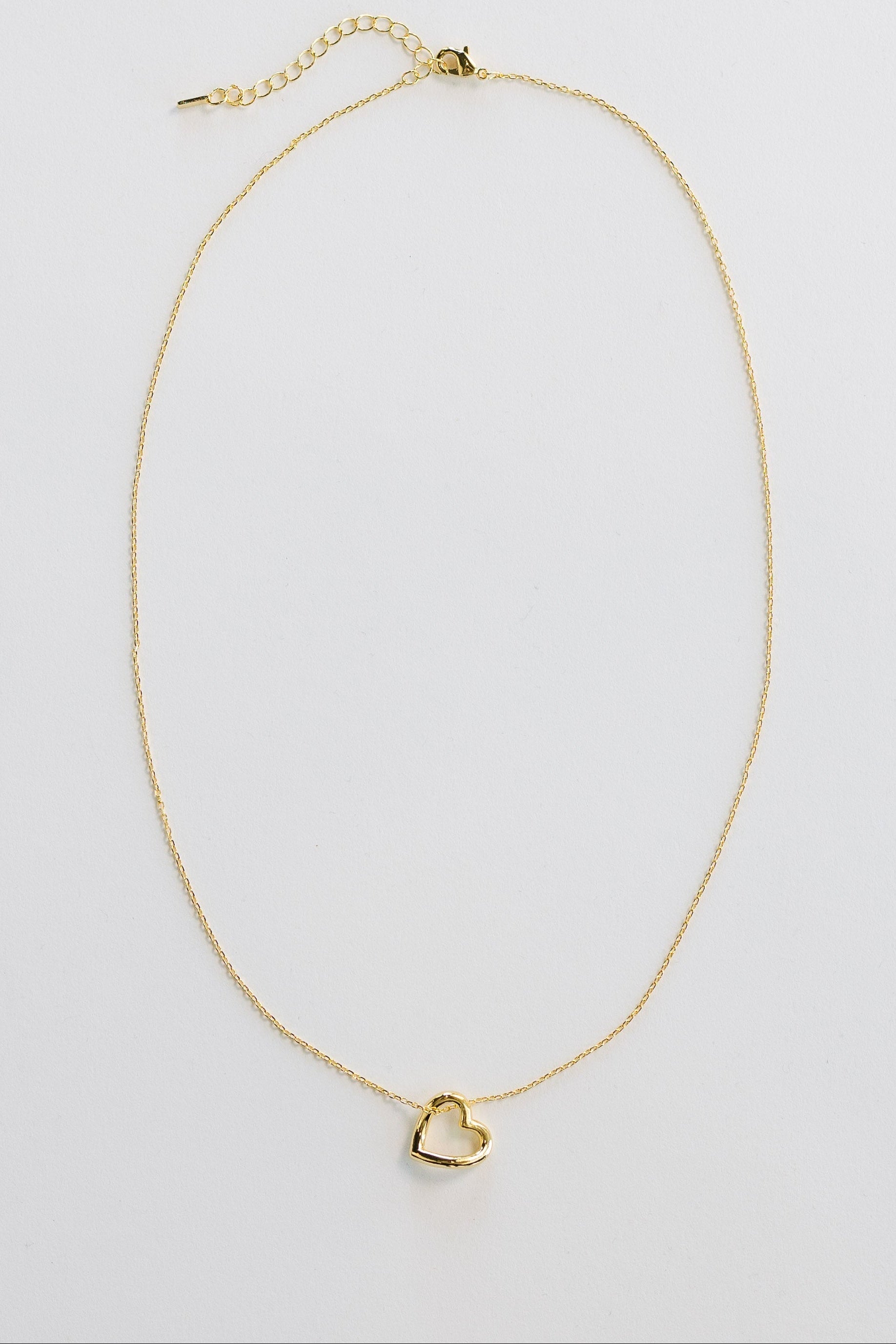 Cove Open Heart Necklace WOMEN'S NECKLACE Cove Accessories 