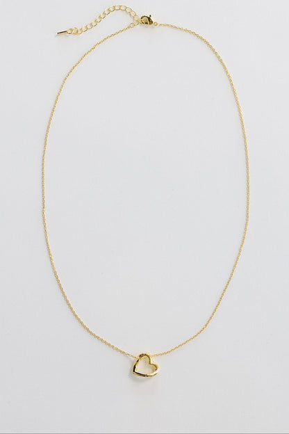 Cove Open Heart Necklace WOMEN'S NECKLACE Cove Accessories 