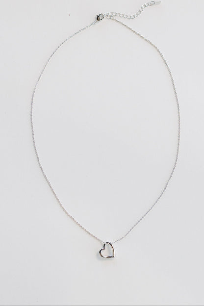 Cove Open Heart Necklace WOMEN'S NECKLACE Cove Accessories 