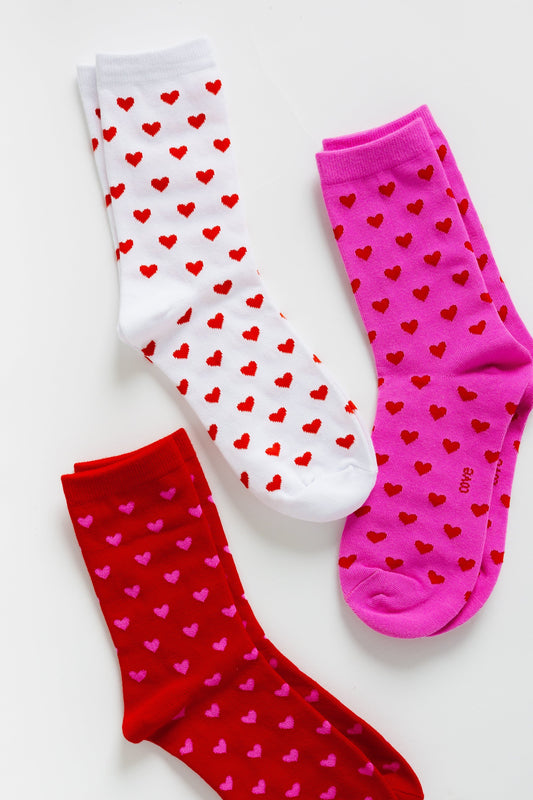 Cove Love Is In The Air 3 Pack WOMEN'S SOCKS Cove Accessories 