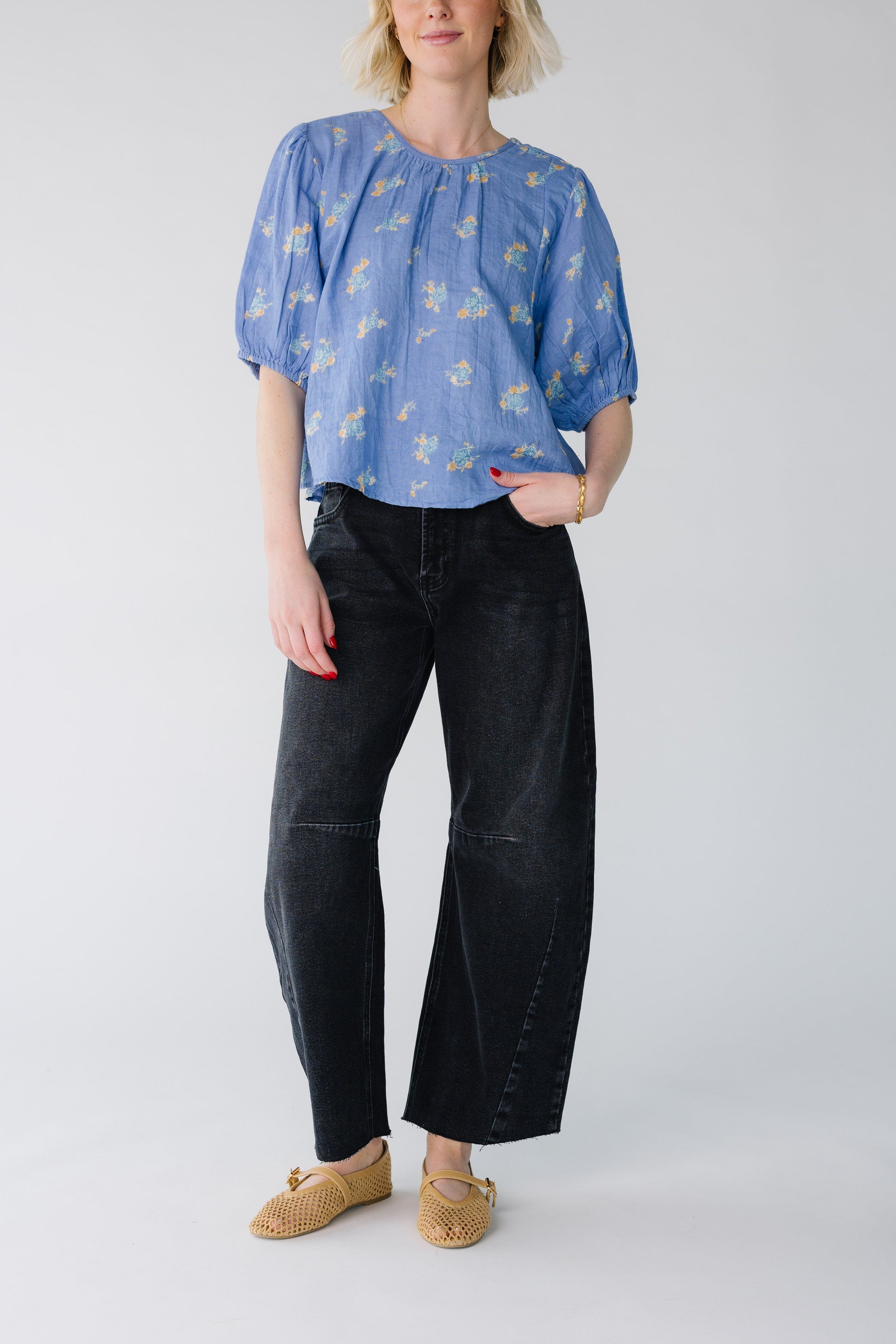 Lexie Barrel Jean WOMEN'S JEANS Just Panmaco Inc. 