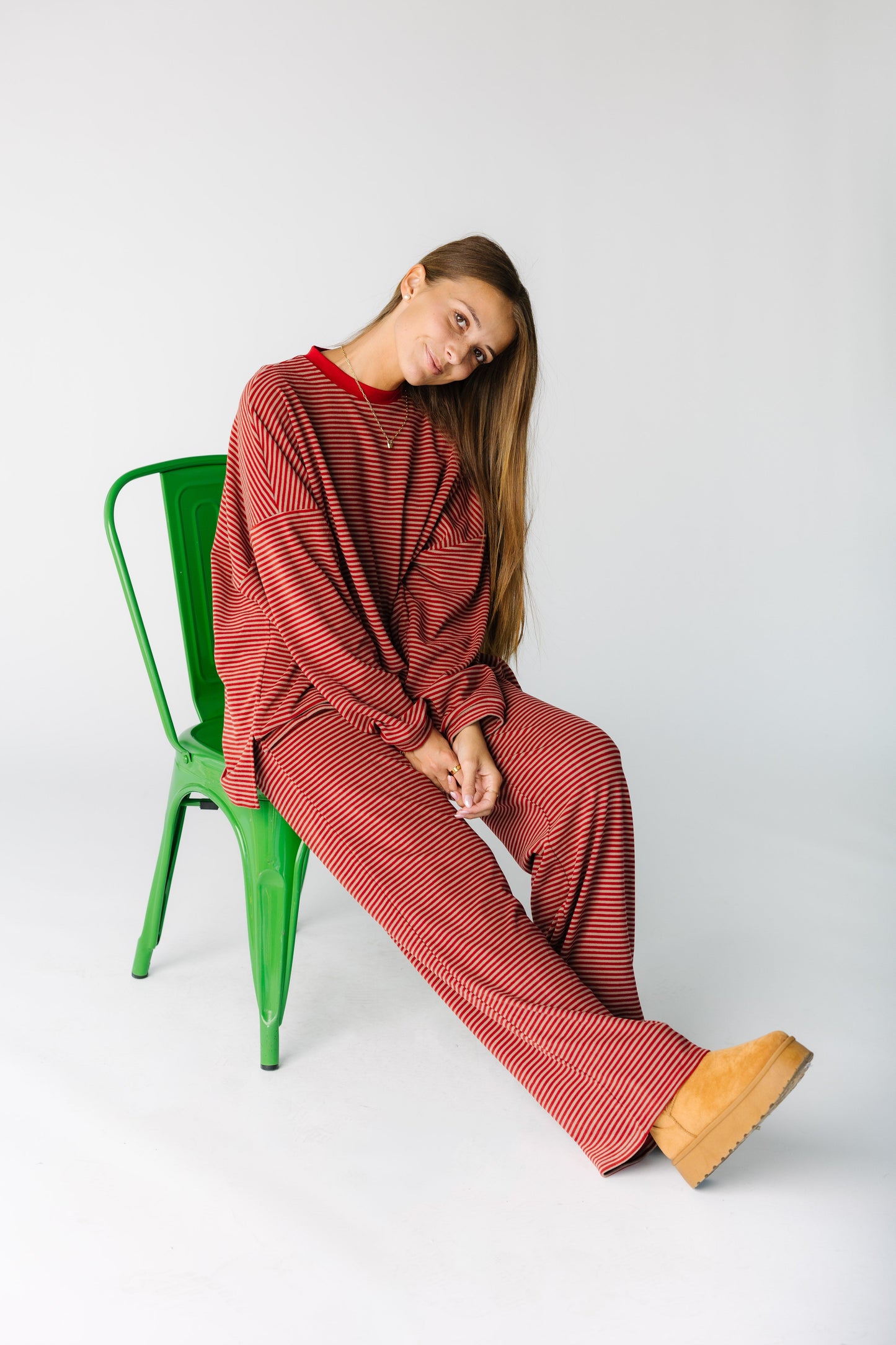 Cutie Everyday Stripe Set Women's Set brass & roe 