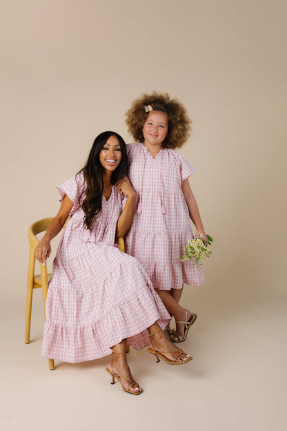 Brass & Roe Spring Gingham Dress WOMEN'S DRESS brass & roe 