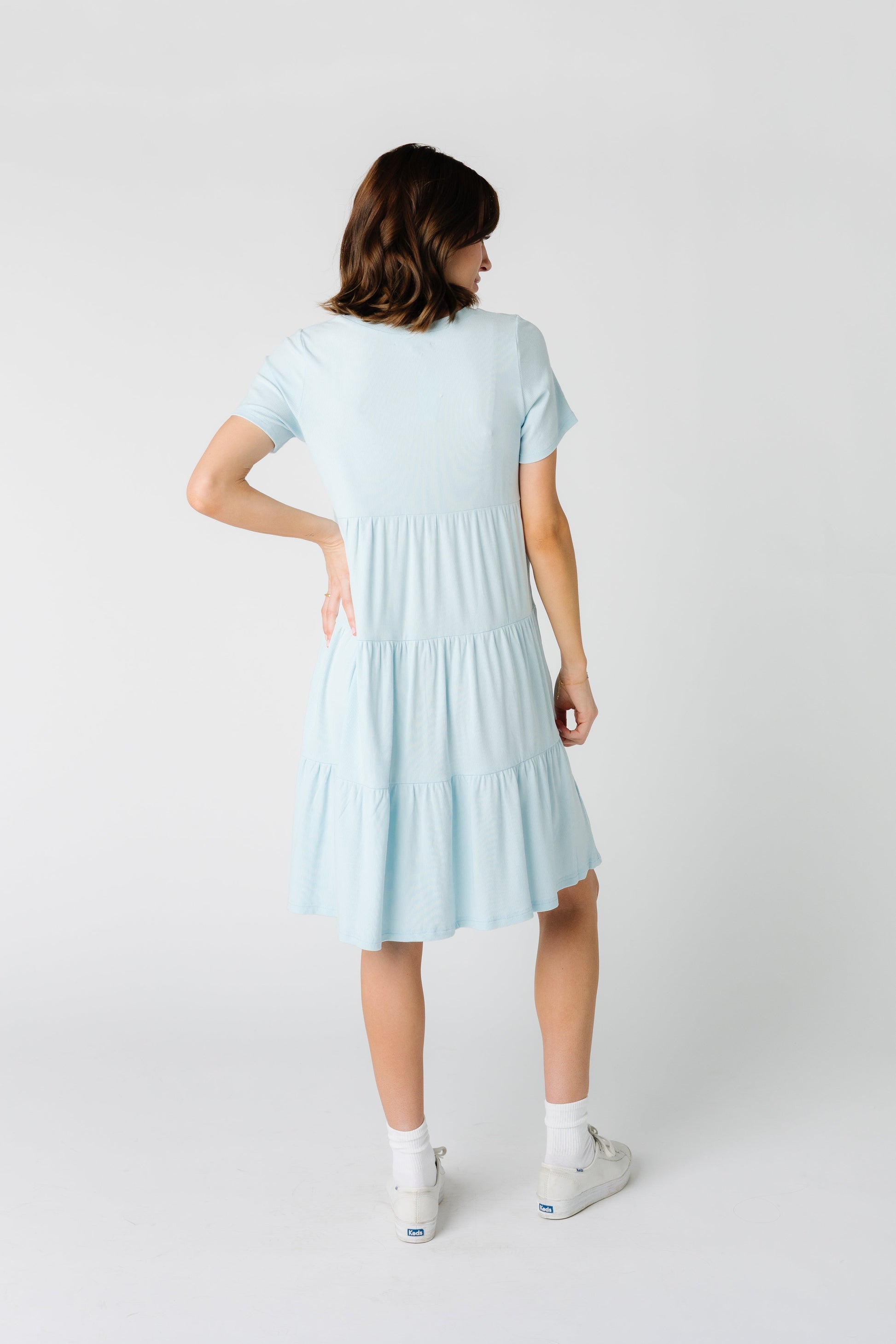 Brass & Roe Summer Ribbed Tiered Dress - Spring 2024 WOMEN'S DRESS Called to Surf 