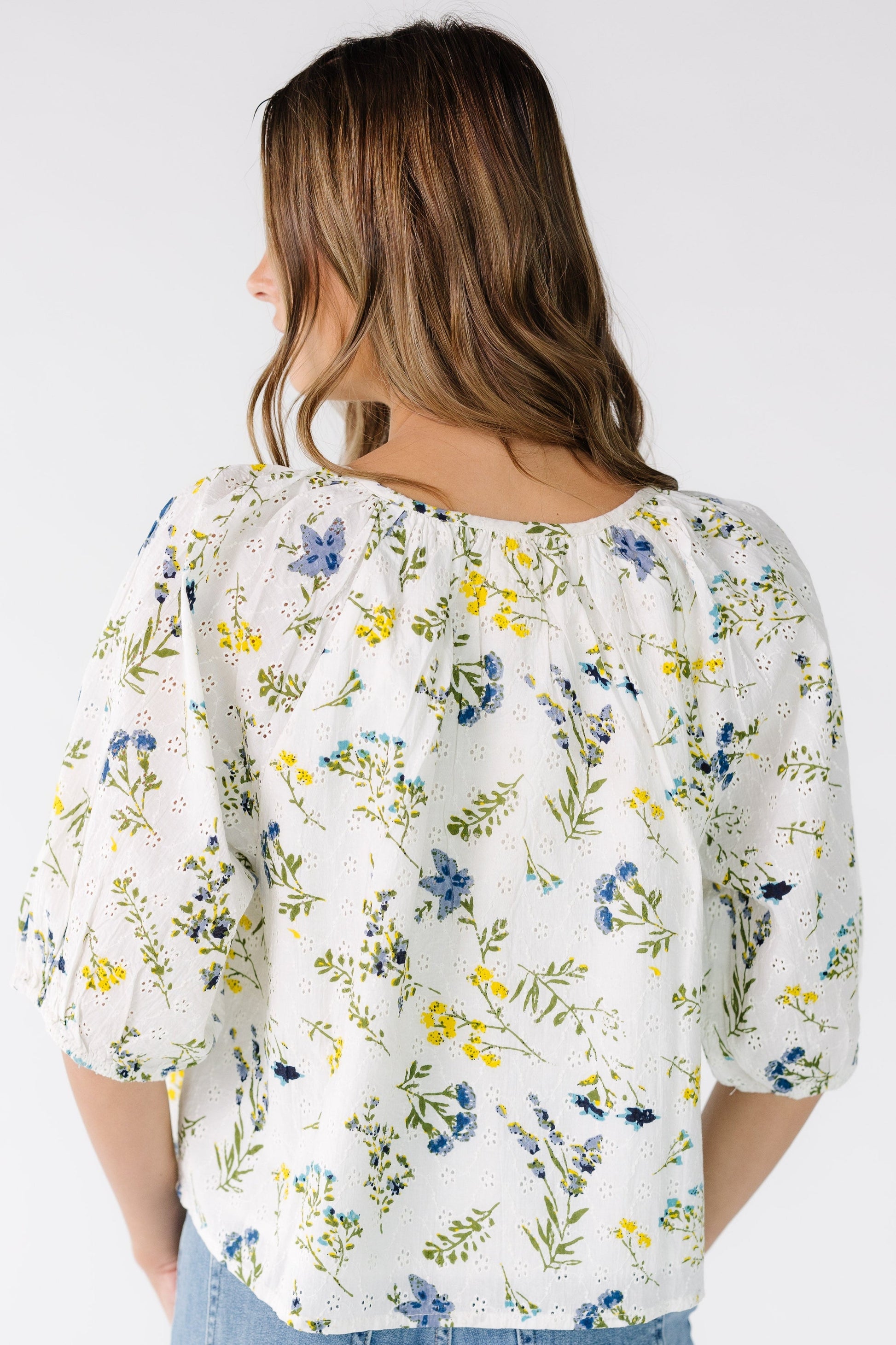Citrus The Blooming Eyelet Top WOMEN'S TOP Citrus 