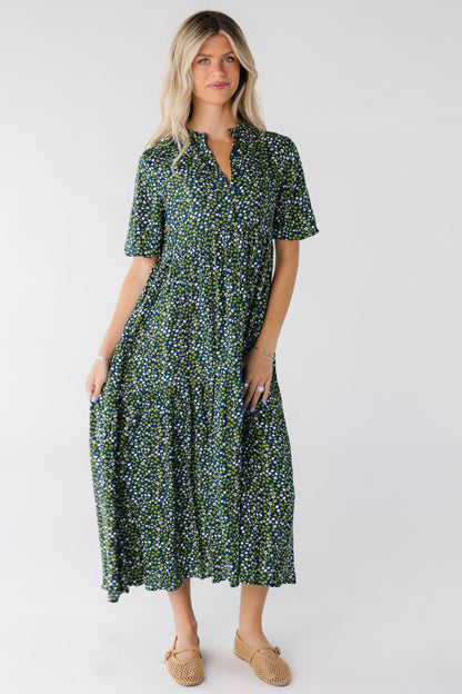 Brass & Roe Pondering Print Dress WOMEN'S DRESS brass & roe 