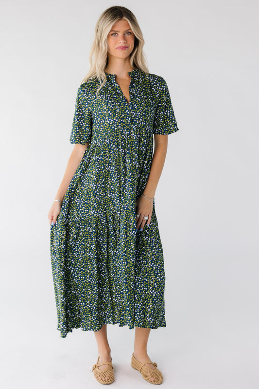 Brass & Roe Pondering Print Dress WOMEN'S DRESS brass & roe 