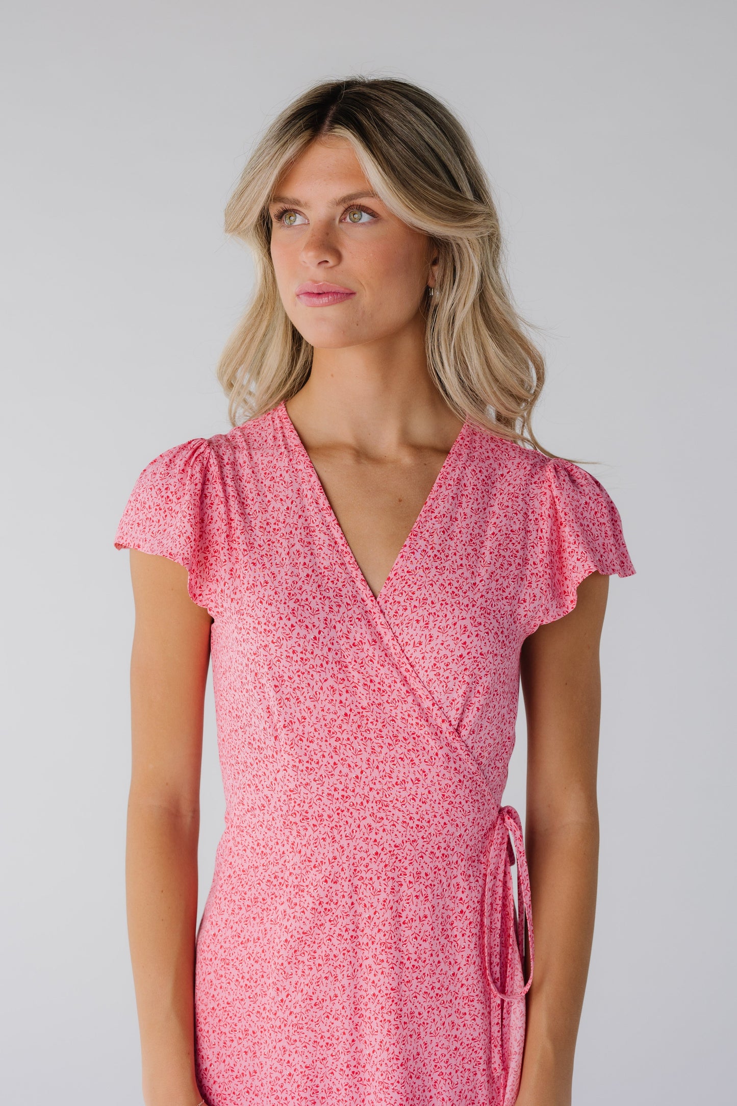 Brass & Roe Blossoms Wrap Dress WOMEN'S DRESS brass & roe 