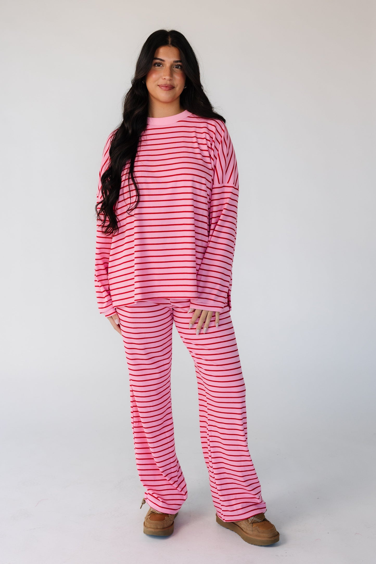 Cutie Everyday Lover Stripe Set Women's Set brass & roe 