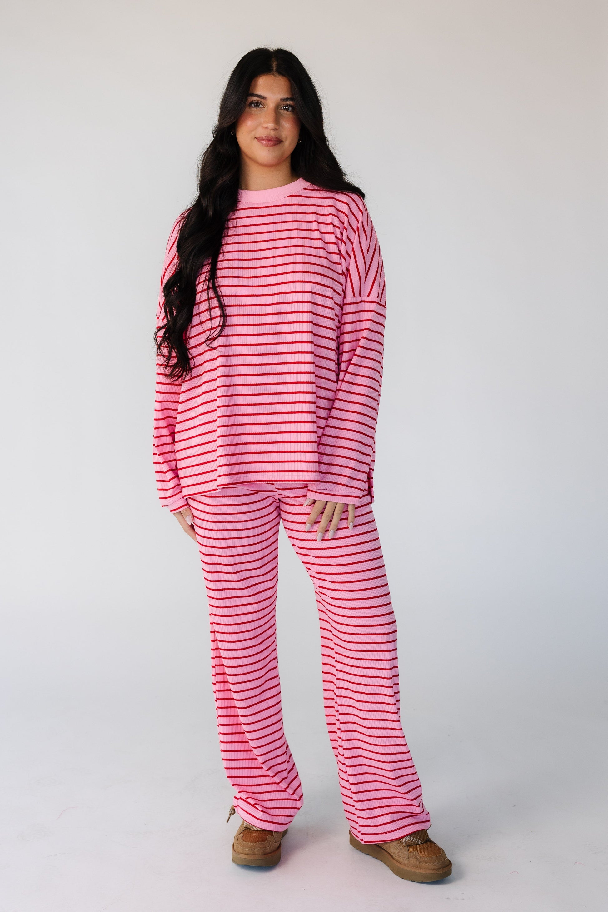 Cutie Everyday Lover Stripe Set Women's Set brass & roe 