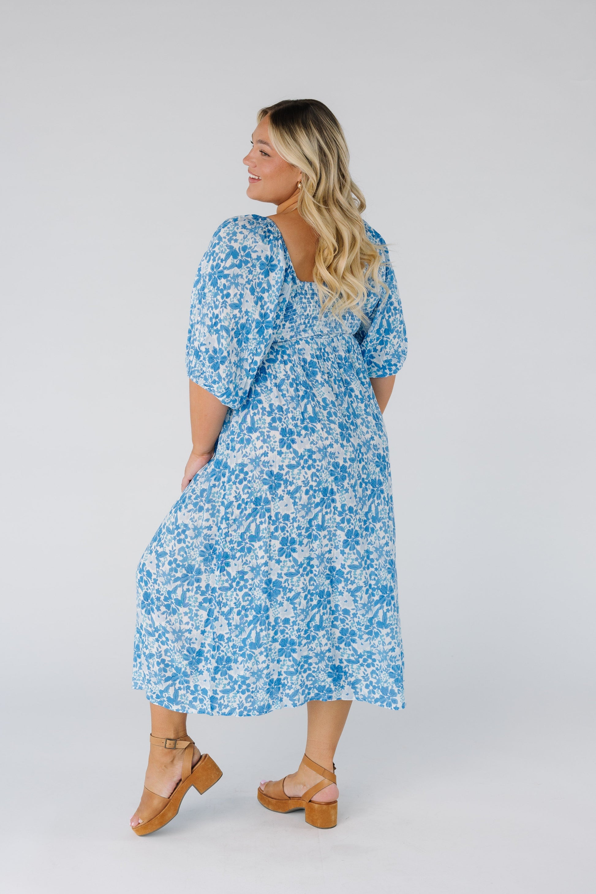 Citrus Crepe Print Dress WOMEN'S DRESS Citrus 