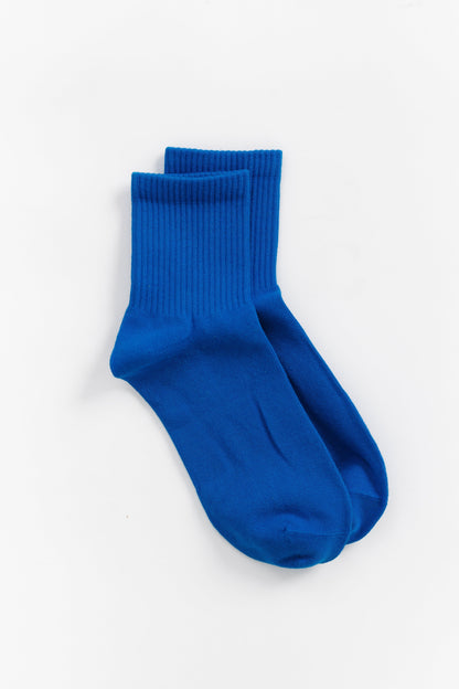 Cove Rave Quarter Socks Royal Blue OS WOMEN'S SOCKS Cove Accessories 