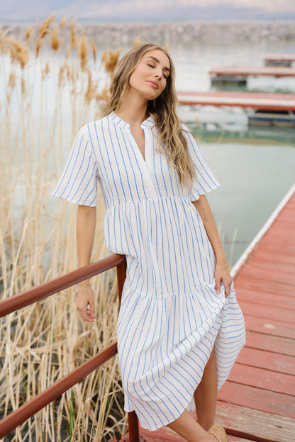 Brass & Roe Pondering Gauze Dress - Summer WOMEN'S DRESS brass & roe 