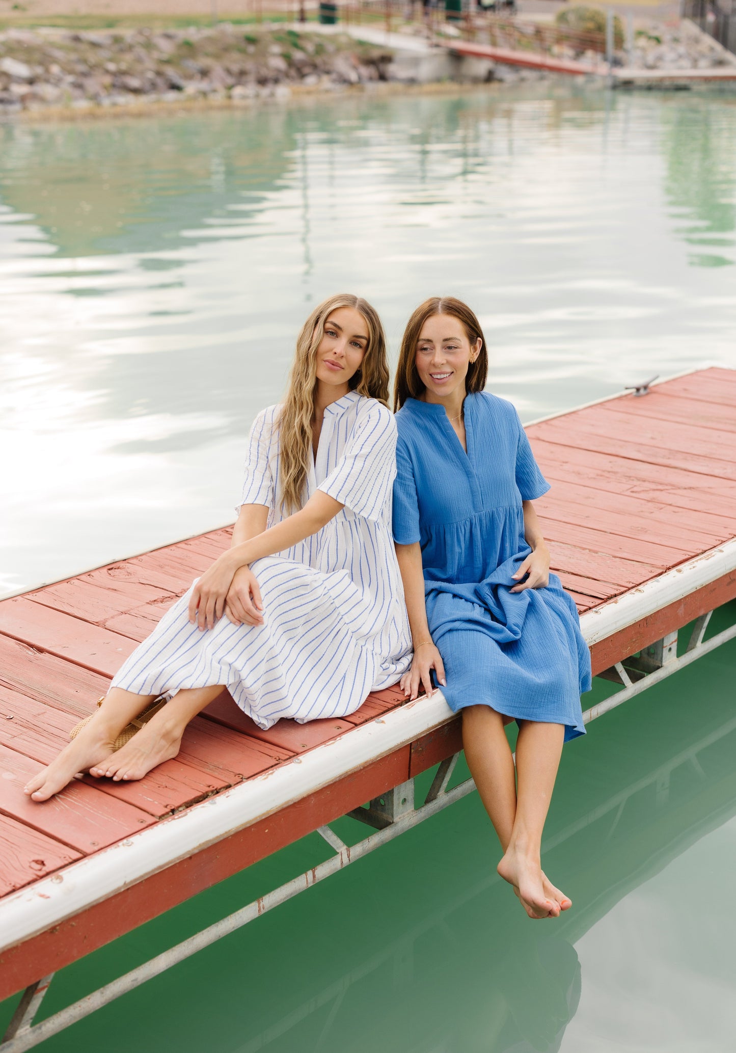 Brass & Roe Pondering Gauze Dress - Summer WOMEN'S DRESS brass & roe 