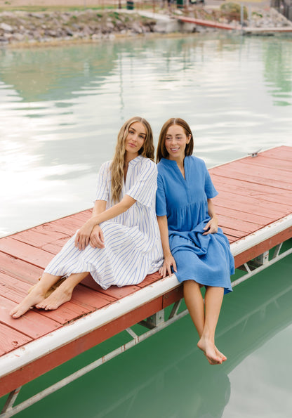 Brass & Roe Pondering Gauze Dress - Summer WOMEN'S DRESS brass & roe 