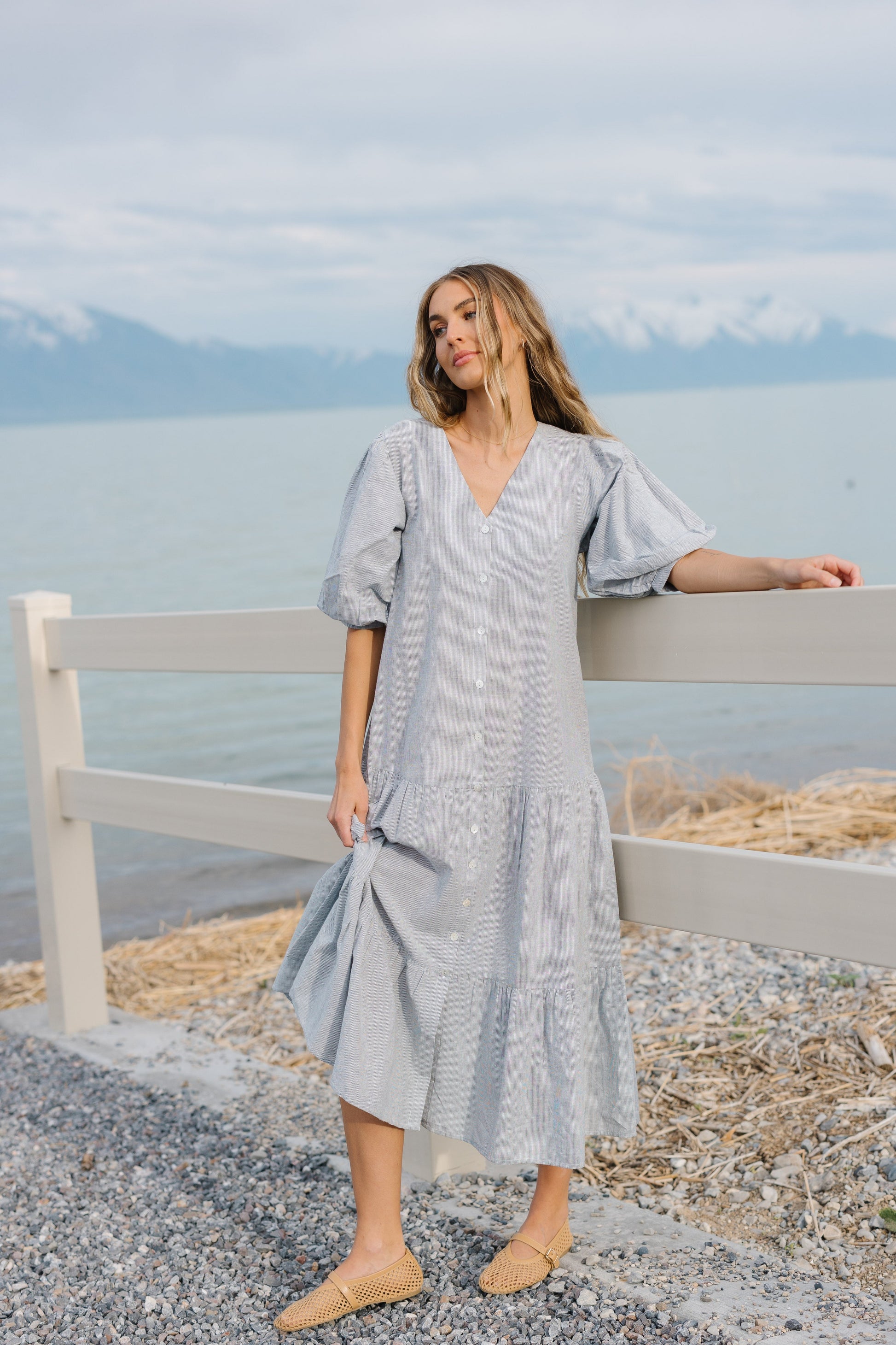 Citrus Evie Stripe Dress 