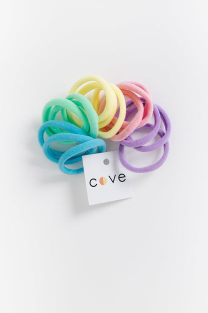 Cove Hair Ties - Set of 10 WOMEN'S HAIR ACCESSORY Cove Accessories 