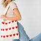 Heart Crochet Bag WOMEN'S BAG Called to Surf 