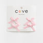 Cove Mini Hair Bows (4) WOMEN'S HAIR ACCESSORY Cove Accessories Pink OS 