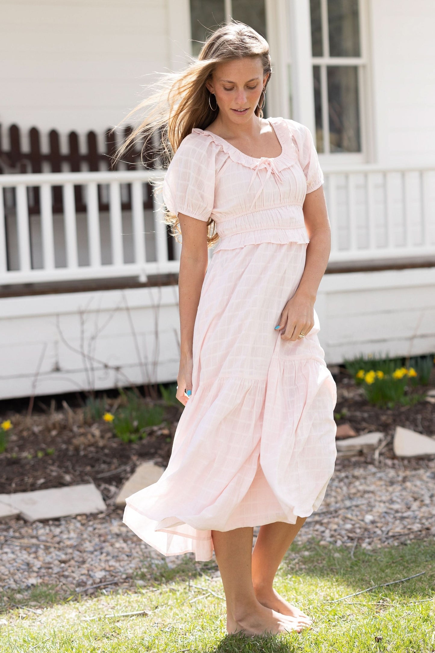 Citrus Jena Dress in pink for women and teens.