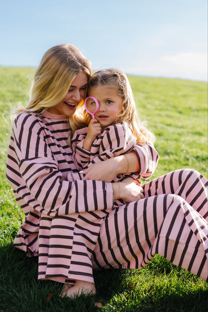 Cutie Everyday Stripe Set - Cotton Ribbed Women's Set brass & roe 