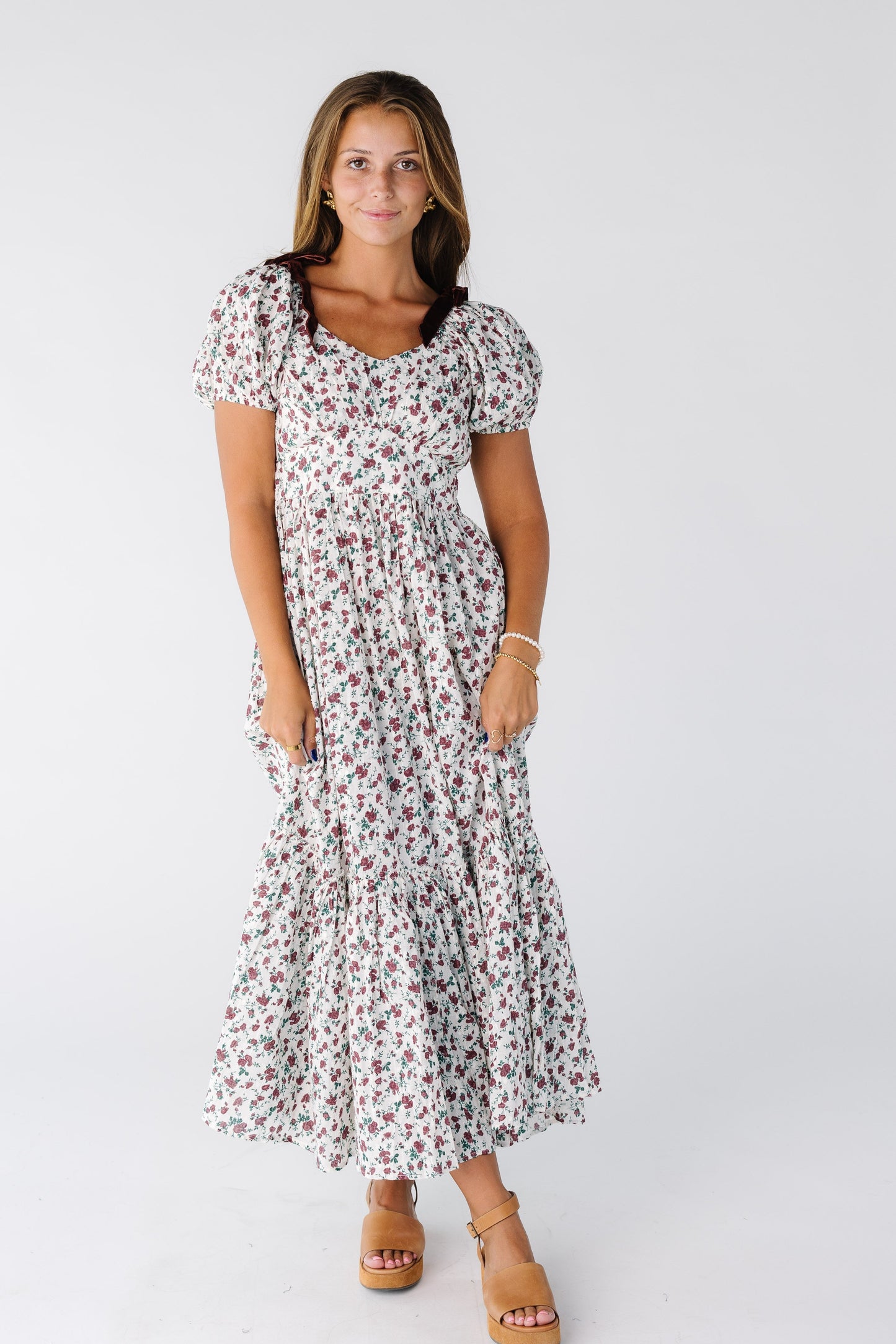 Citrus The Swiss Dobby Bow Dress WOMEN'S DRESS Citrus 