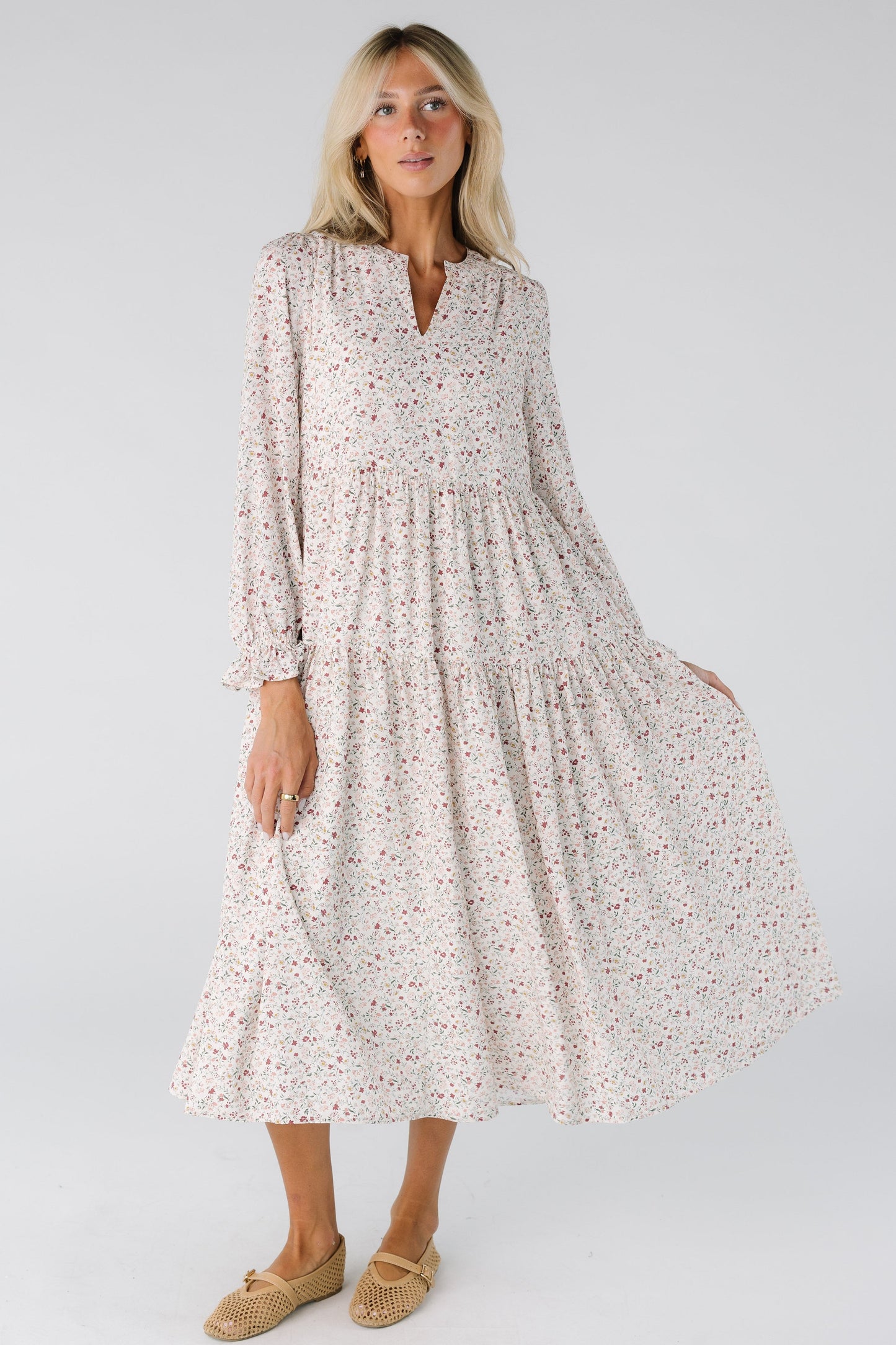 Brass & Roe Roxi Dress WOMEN'S DRESS brass & roe Ivory XS 