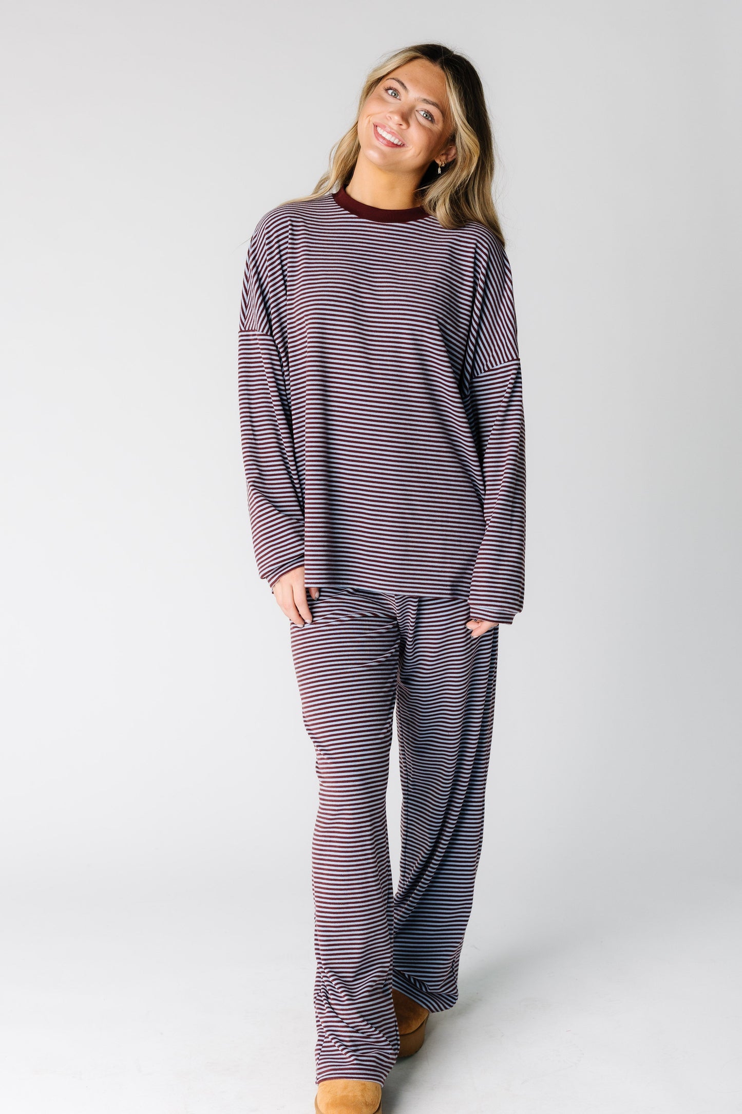 Cutie Everyday Stripe Set Women's Set brass & roe 