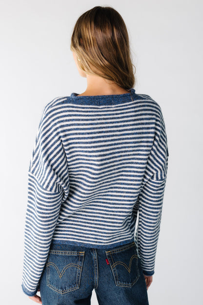 Aria New Stripe Cardigan WOMEN'S CARDIGAN Things Between 