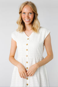 Brass & Roe All I Need Is Summer Eyelet Dress