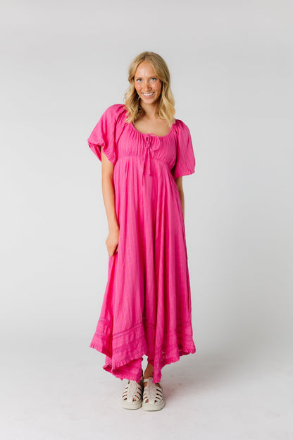 Citrus- The Lyon Dress Spring WOMEN'S DRESS Citrus Pink XS 