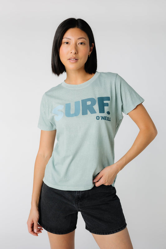 O'Neill Surf It Light teal graphic tee  SU4418021